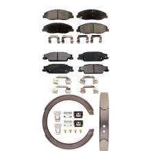 Charger l&#39;image dans la galerie, Front Rear Ceramic Brake Pads Parking Shoe Kit For Cadillac STS With Base Brakes