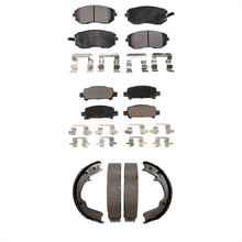 Load image into Gallery viewer, Front Rear Ceramic Brake Pads And Parking Shoes Kit For Subaru Impreza Forester