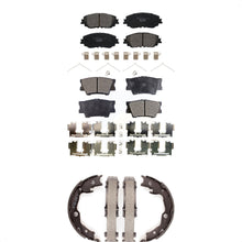 Charger l&#39;image dans la galerie, Front Rear Ceramic Brake Pads And Parking Shoes Kit For Toyota Camry