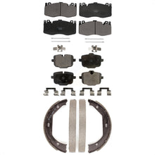 Load image into Gallery viewer, Front Rear Ceramic Brake Pads And Parking Shoes Kit For BMW M5