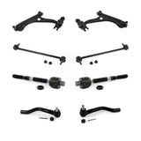 Front Suspension Control Arm And Ball Joint Tie Rod End Link Kit (8Pc) For Honda Civic KTR-104465