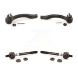 Front Outer & Inner Steering Tie Rod End Kit For Honda Civic Acura EL del Sol Integra KTR-105047