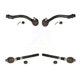 Front Outer & Inner Steering Tie Rod End Kit For Hyundai Accent Kia Rio KTR-105089