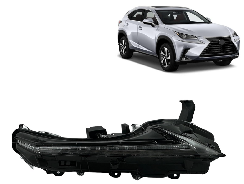 2015, 2015-2021 Lexus NX200t/300h, 2016, 2017, 2018, 2019, 2020, 2021, 81610-78080, daytime running light, front LED, LEXUS, LX2563103, NX200t/300h, passenger side