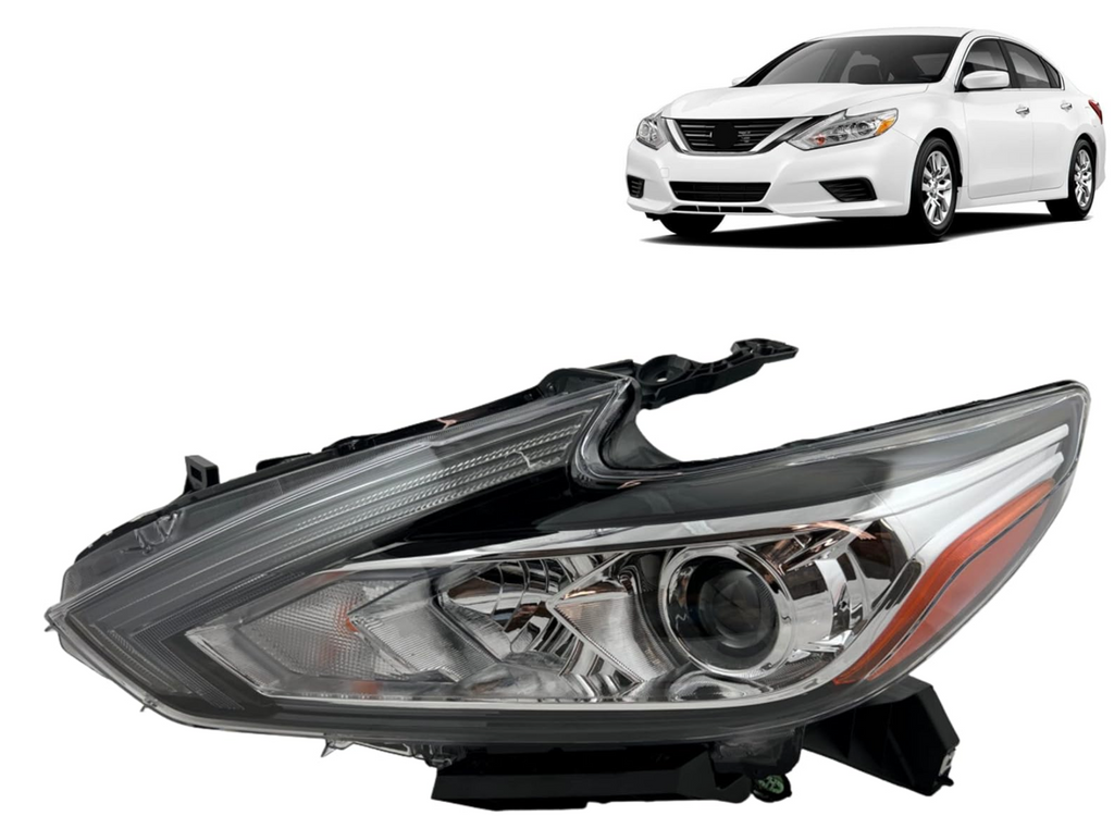 2016, 2016-2018 Nissan Altima Sedan, 2017, 2018, 26060-9HS9A/9HS0A, Altima SEDAN, driver side, halogen, head lamp, NI2502247, NISSAN