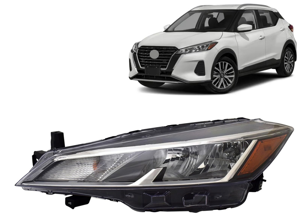 2021, 2021-2023 Nissan Kicks, 2022, 2023, 260605R00A, halogen, head lamp, KICKS, NI2502283, NISSAN