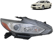 Charger l&#39;image dans la galerie, 2016, 2016-2018 Nissan Altima Sedan, 2017, 2018, 26010-9HS9A/9HS0A, Altima SEDAN, head lamp, NI2503247, NISSAN, passenger side