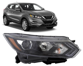2020, 2020-2022 Nissan Rogue, 2021, 2022, 260106MR0A, head lamp, NI2503279, NISSAN, passenger side, ROGUE SPORT NA