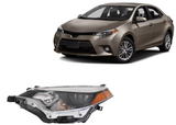 2014-2016 Toyota Corolla headlamp driver side led type LH
