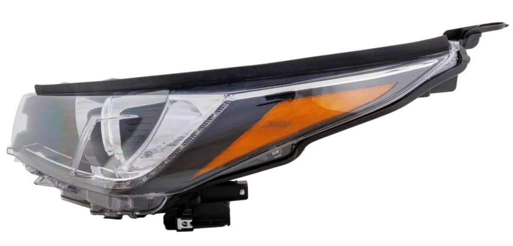 2015-2020 Toyota Sienna headlamp assembly driver side se model halogen with led DRL blk LH