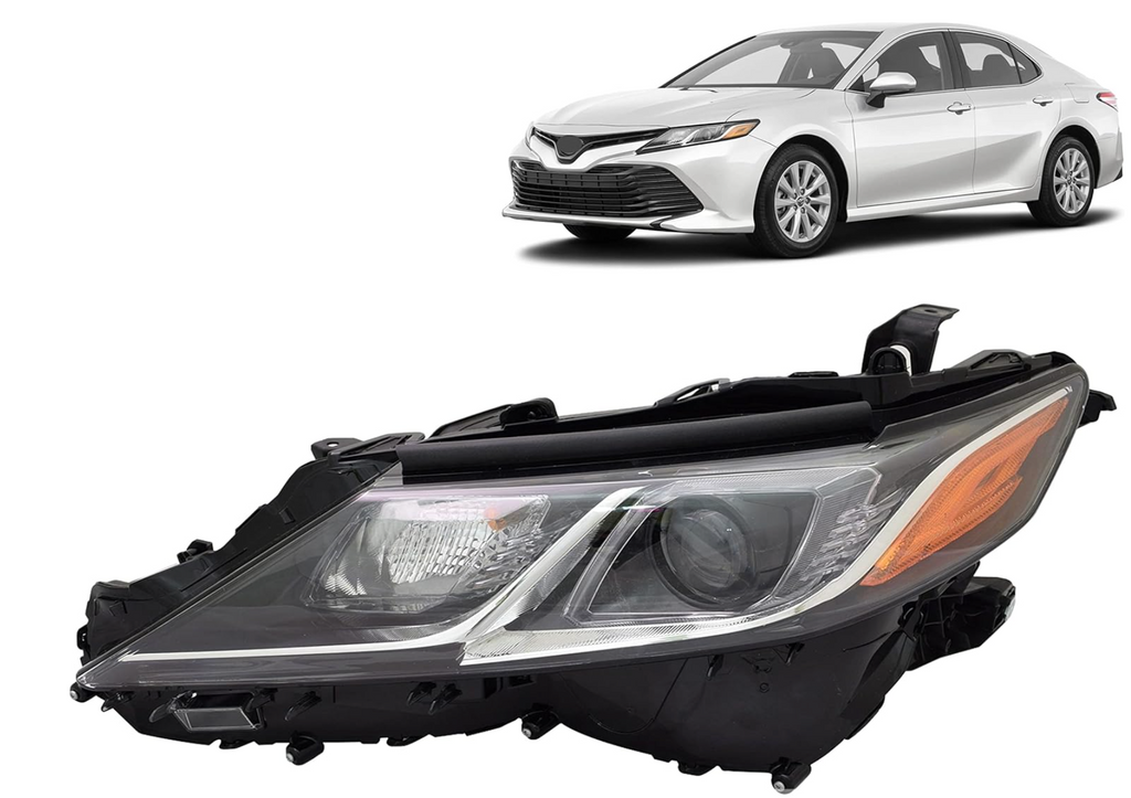 2018, 2018-2020 Toyota Camry, 2019, 2020, 81150-06C40, CAMRY, driver side, head light, TO2502255, TOYOTA