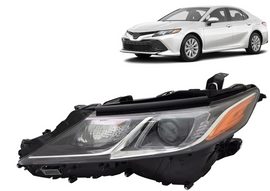 2018, 2018-2020 Toyota Camry, 2019, 2020, 81150-06C40, CAMRY, driver side, head light, TO2502255, TOYOTA