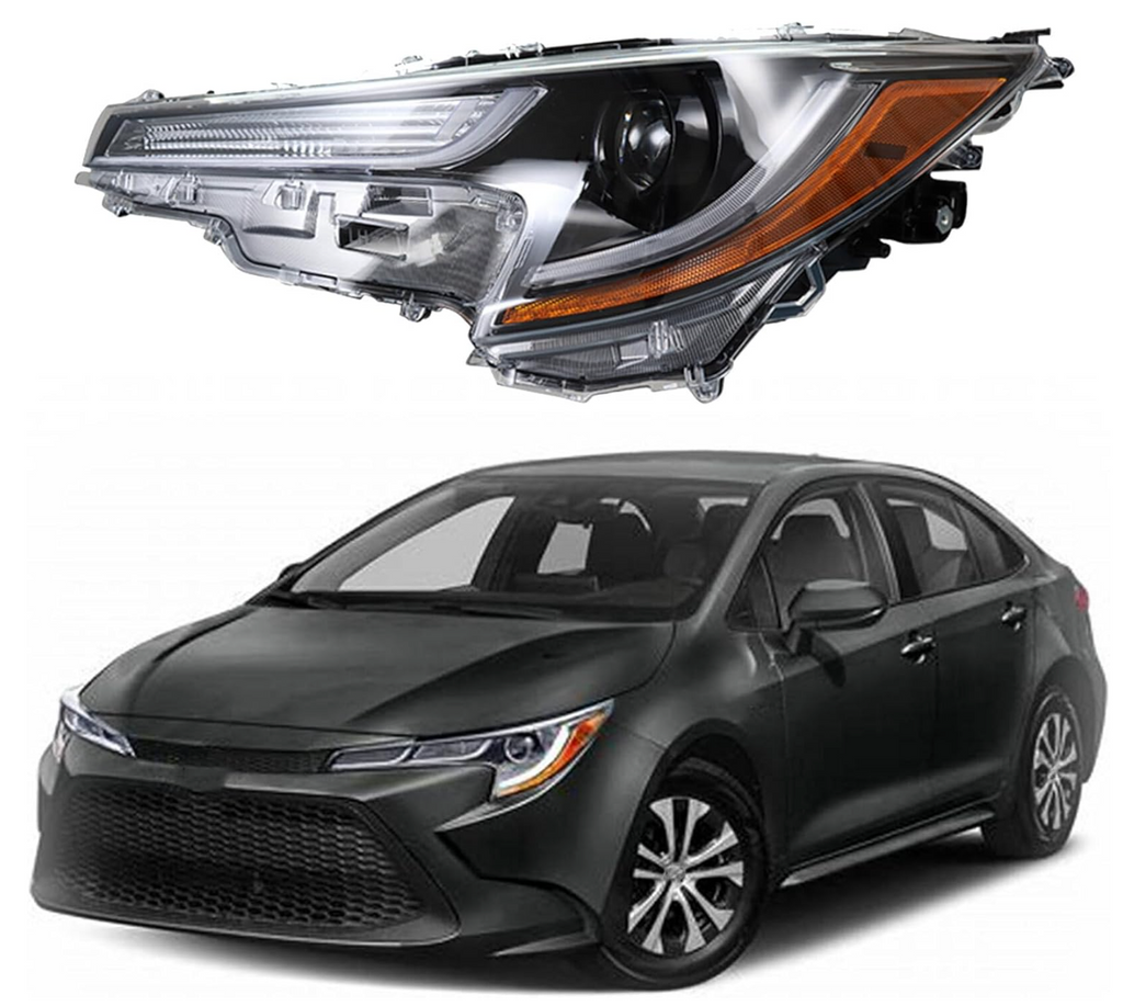 2020, 2020-2022 Toyota Corolla, 2021, 2022, 81150-02S30, Corolla, driver side, headlight, TO2502286, TOYOTA