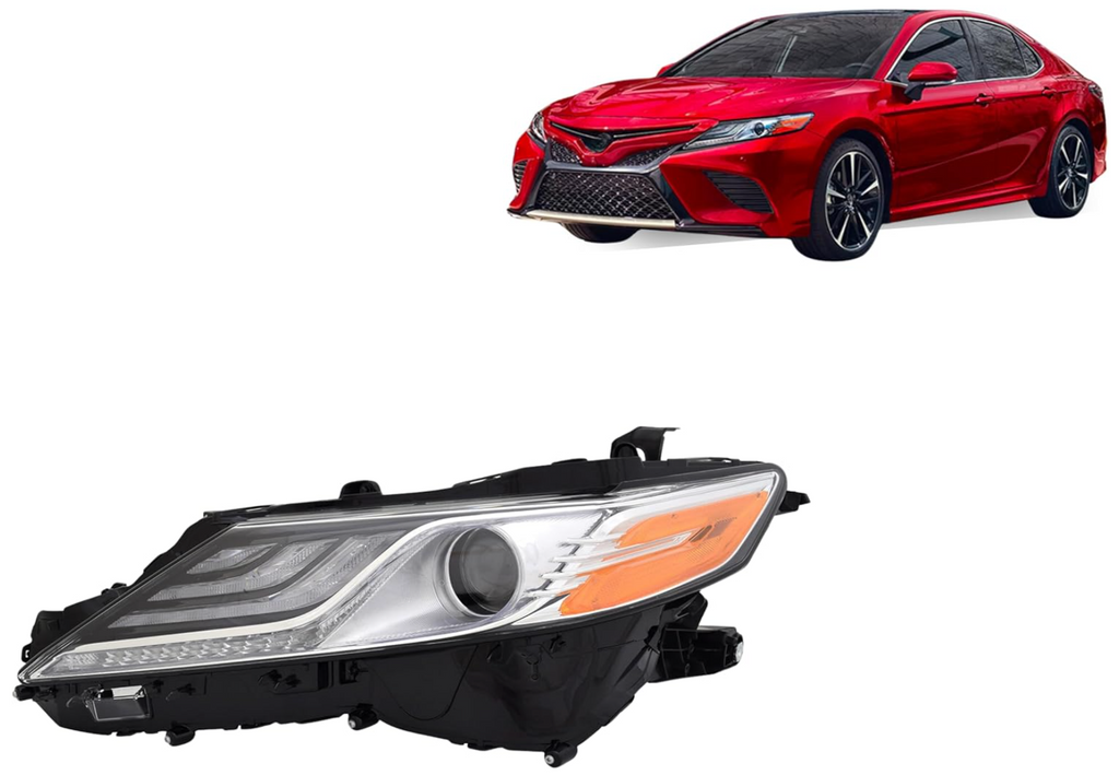 2019, 2019-2020 Toyota Camry, 2020, 81150-06D81, CAMRY, driver side, head light, TO2502288, TOYOTA