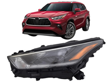 Charger l&#39;image dans la galerie, 2020, 2020-2021 Toyota Highlander, 2021, 81150-0E420, driver side, headlamp, HIGHLANDER, TO2502302, TOYOTA