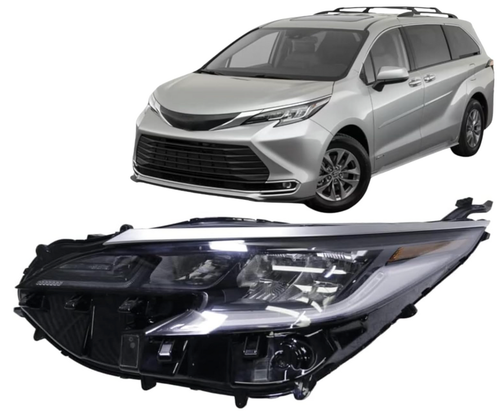 2021, 2021-2023 Toyota Sienna, 2022, 2023, 81150-08110, daytime running light, driver side, headlight, SIENNA, TO2502310, TOYOTA