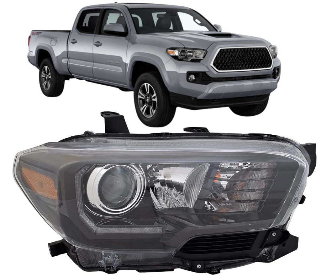 2017, 2017-2019 Toyota Tacoma, 2018, 2019, 8111004280, headlamp, passenger side, TACOMA, TO2503254, TOYOTA