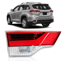 Load image into Gallery viewer, 2017, 2017-2019 Toyota Highlander, 2018, 2019, 81590-0E120, driver side, HIGHLANDER, rear lamp, TO2802139, TOYOTA