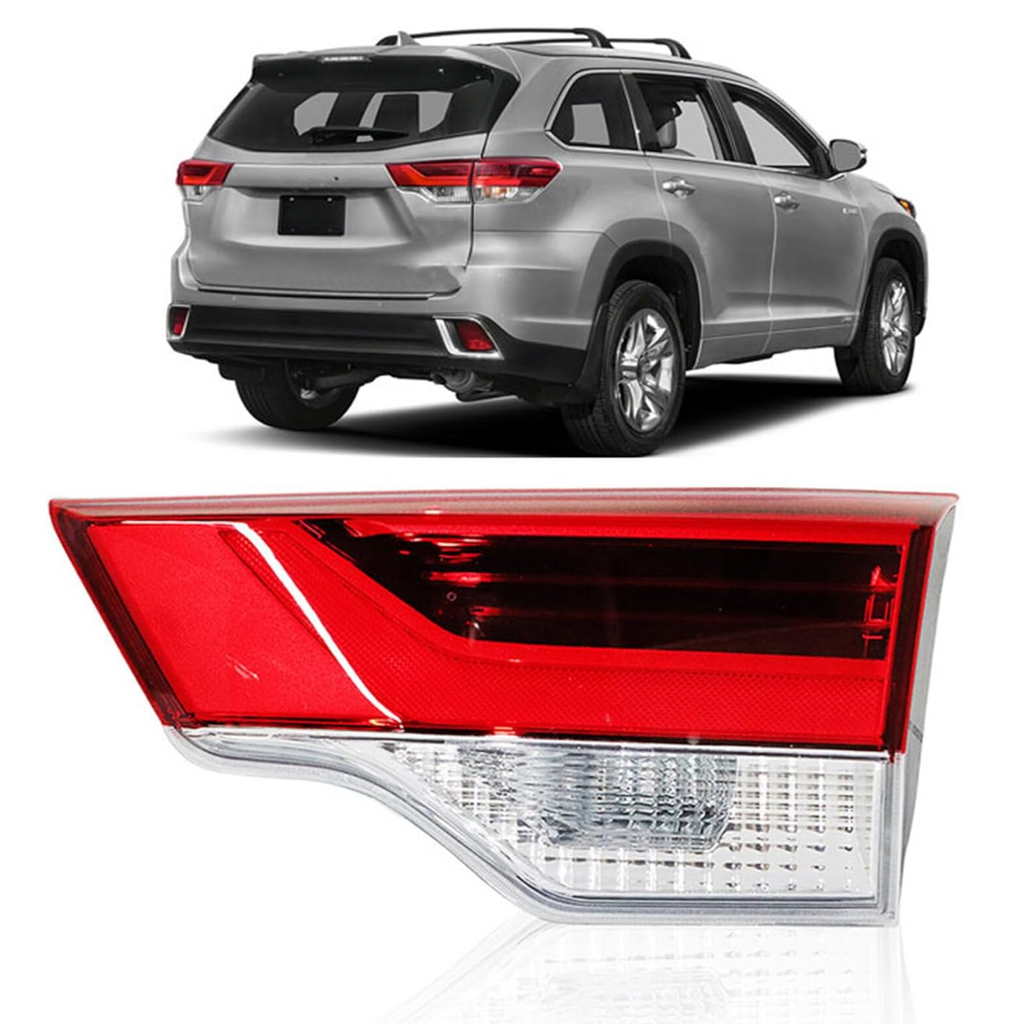 2017, 2017-2019 Toyota Highlander, 2018, 2019, 81580-0E120, HIGHLANDER, passenger side, rear lamp, TO2803139, TOYOTA