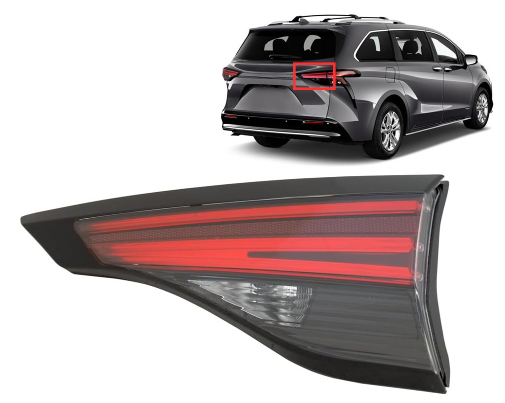 2021, 2021-2023 Toyota Sienna, 2022, 2023, 81580-08070, passenger side, SIENNA, tail light, TO2803161, TOYOTA