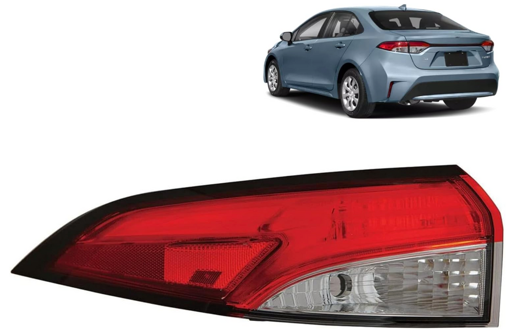 2020, 2020-2022 Toyota Corolla, 2021, 2022, 81561-12D40, Corolla, driver side, tail light, TO2804152, TOYOTA