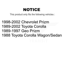 Load image into Gallery viewer, Front Wheel Bearing 70-510007 For Toyota Corolla Prizm Geo Chevrolet