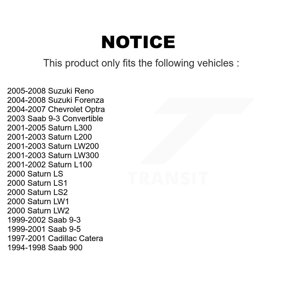 Wheel Bearing 70-510052 For Chevrolet Optra Saab Saturn 9-3 L200 L300 900 9-5 L100 Cadillac Catera