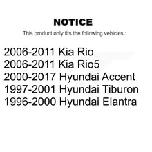 Load image into Gallery viewer, Front Wheel Bearing 70-510055 For Hyundai Accent Kia Rio Rio5 Tiburon Elantra
