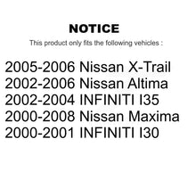 Load image into Gallery viewer, Front Wheel Bearing 70-510060 For Nissan Altima X-Trail Maxima INFINITI I35 I30