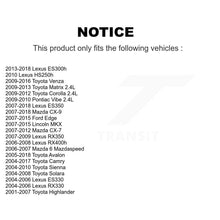 Load image into Gallery viewer, Front Wheel Bearing 70-510063 For Toyota Camry Corolla Ford Edge Matrix Venza Lexus Sienna Mazda MKX