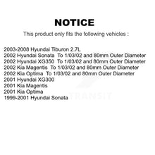 Load image into Gallery viewer, Front Wheel Bearing 70-510076 For Hyundai Tiburon Sonata Kia Optima XG350 XG300 Magentis