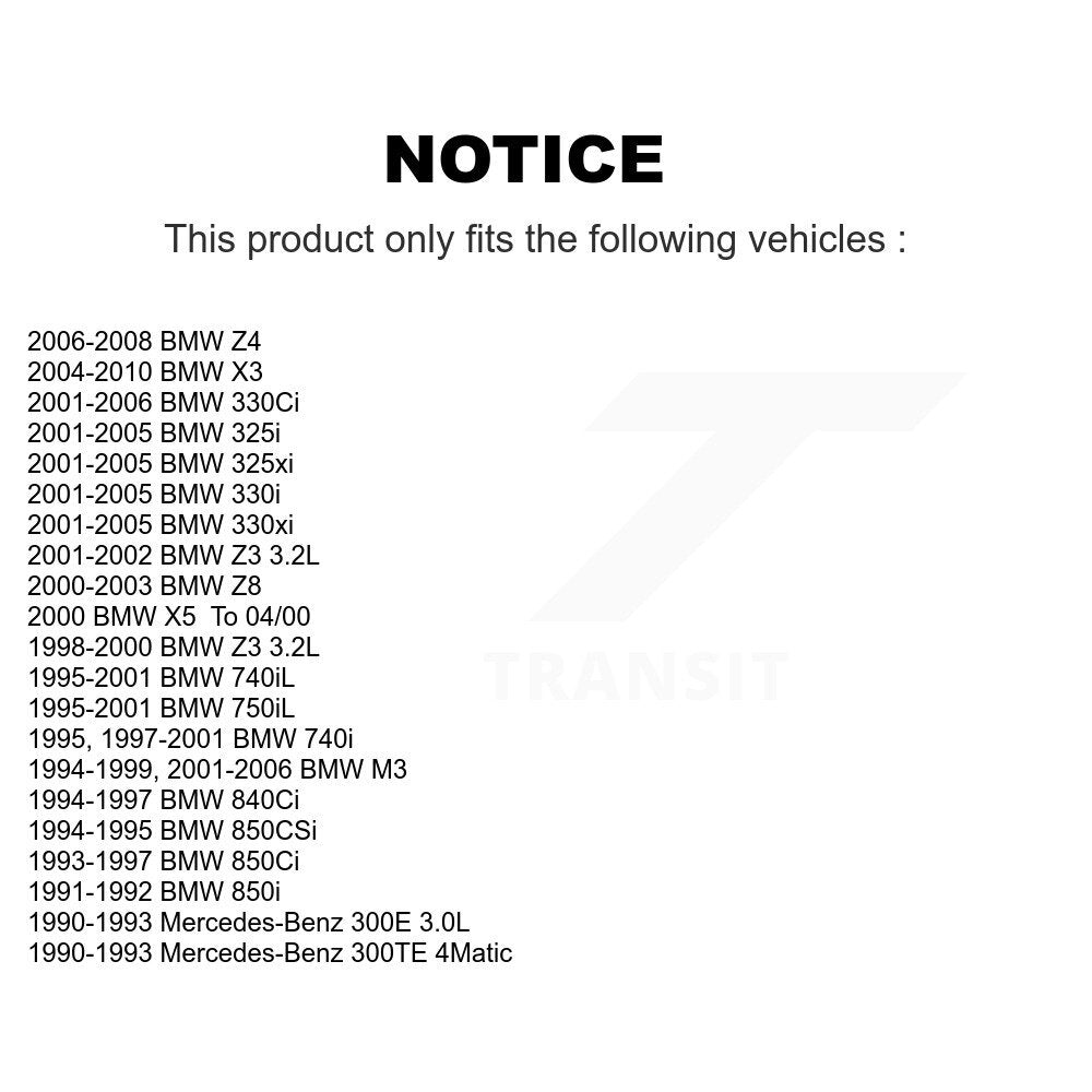 Wheel Bearing 70-510080 For BMW X3 Z3 330Ci M3 325i Z4 325xi 330i 330xi Mercedes-Benz 300E 740i Z8