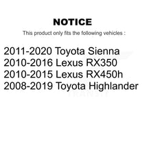 Load image into Gallery viewer, Front Wheel Bearing 70-510100 For Toyota Highlander Sienna Lexus RX350 RX450h