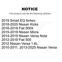 Load image into Gallery viewer, Front Wheel Bearing 70-510112 For Nissan Kicks Micra Versa Note Fiat 500 500X Smart EQ fortwo