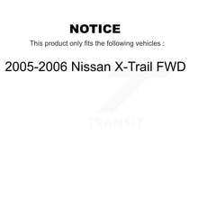 Load image into Gallery viewer, Rear Wheel Bearing 70-511037 For 2005-2006 Nissan X-Trail FWD