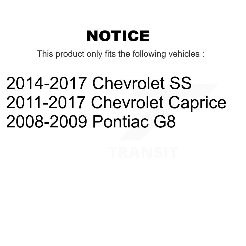 Rear Wheel Bearing 70-511040 For Pontiac G8 Chevrolet SS Caprice