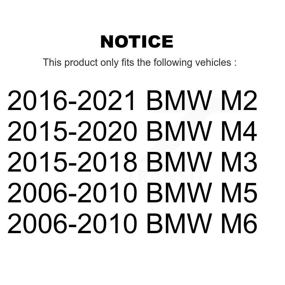Rear Wheel Bearing Assembly 70-512355 For BMW M4 M2 M3 M5 M6