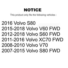 Load image into Gallery viewer, Rear Wheel Bearing Hub Assembly 70-512528 For Volvo S60 XC70 V60 S80 V70