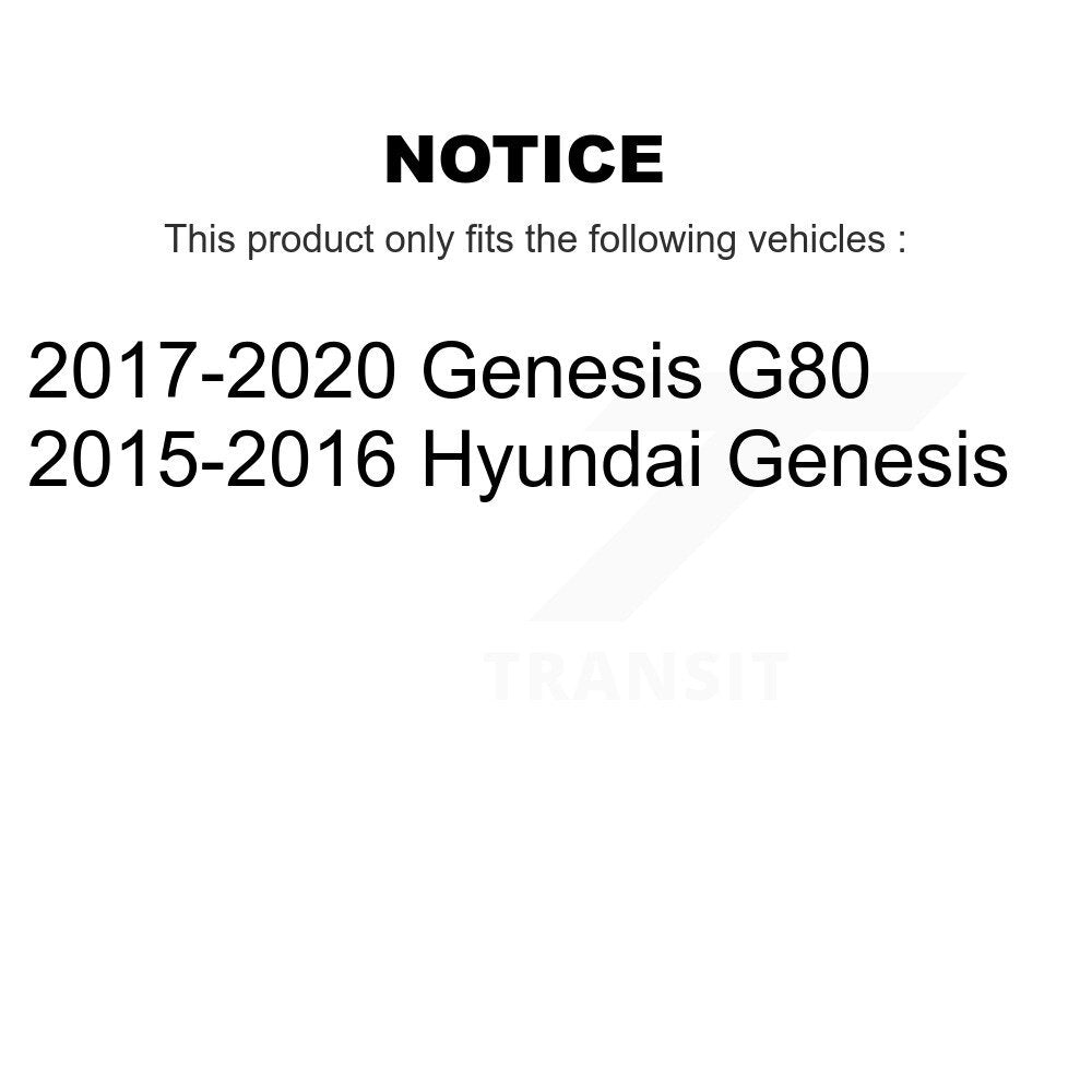 Rear Wheel Bearing Hub Assembly 70-512554 For Hyundai Genesis G80