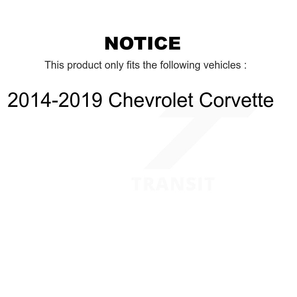 Front Wheel Bearing Hub Assembly 70-513378 For 2014-2019 Chevrolet Corvette