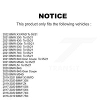 Load image into Gallery viewer, Front Wheel Bearing Hub Assembly 70-513406 For BMW X3 Z4 430i 530i 740i 330i 540i 750i M340i 530e