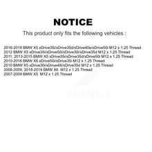 Load image into Gallery viewer, Front Wheel Bearing Hub Assembly 70-513438 For BMW X5 X6 M12 x 1.25 Thread