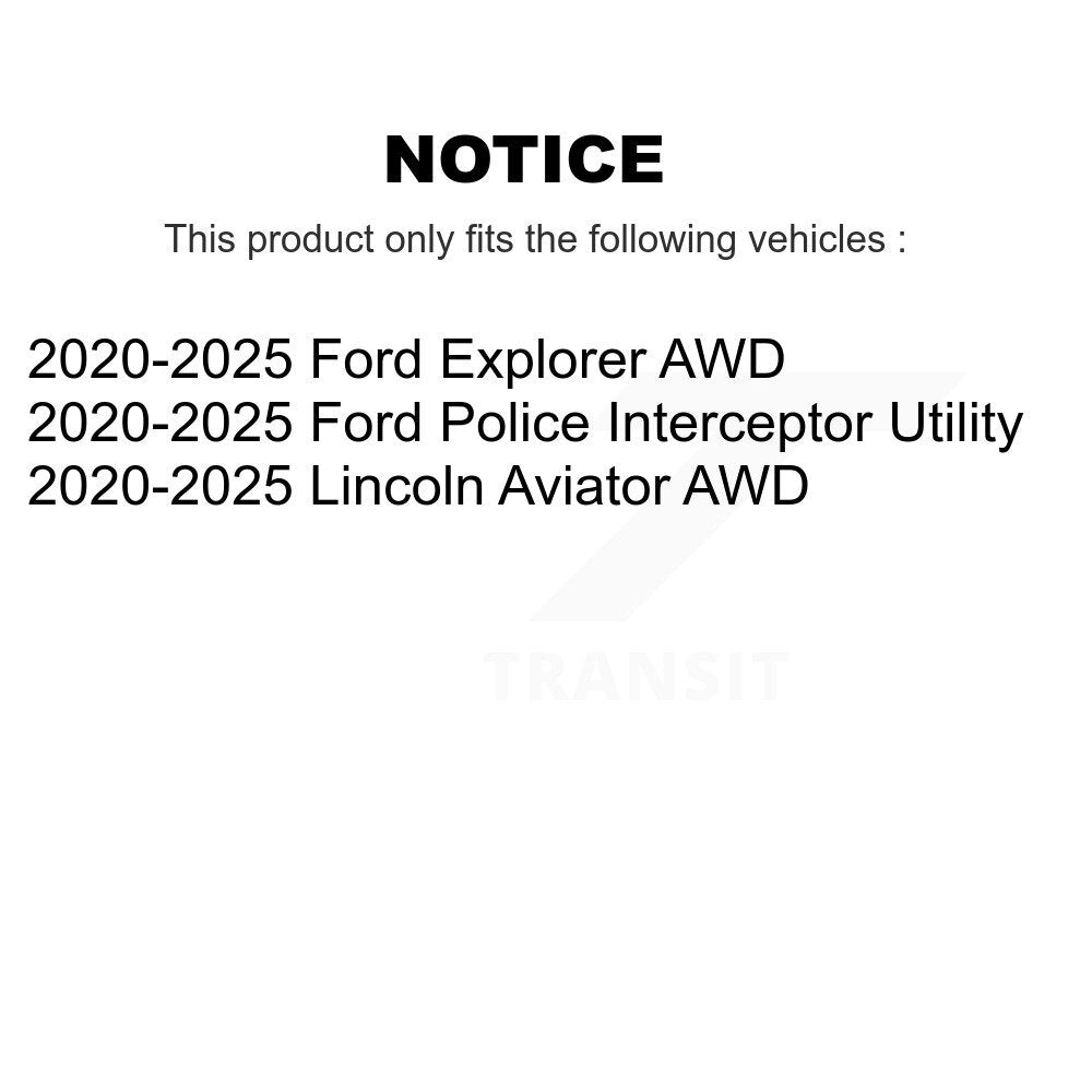 Front Wheel Bearing Hub Assembly 70-513452 For Ford Explorer Police Interceptor Utility Lincoln