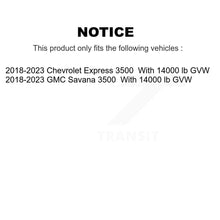 Load image into Gallery viewer, Front Wheel Bearing Hub Assembly 70-KH1002 For GMC Savana 3500 Chevrolet Express With 14000 lb GVW