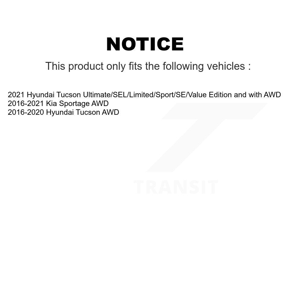 Rear Wheel Bearing Hub Assembly 70-KH2310 For Hyundai Tucson Kia ...