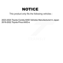Load image into Gallery viewer, Rear Wheel Bearing Hub Assembly 70-KH4003 For Toyota Corolla Prius AWD-e