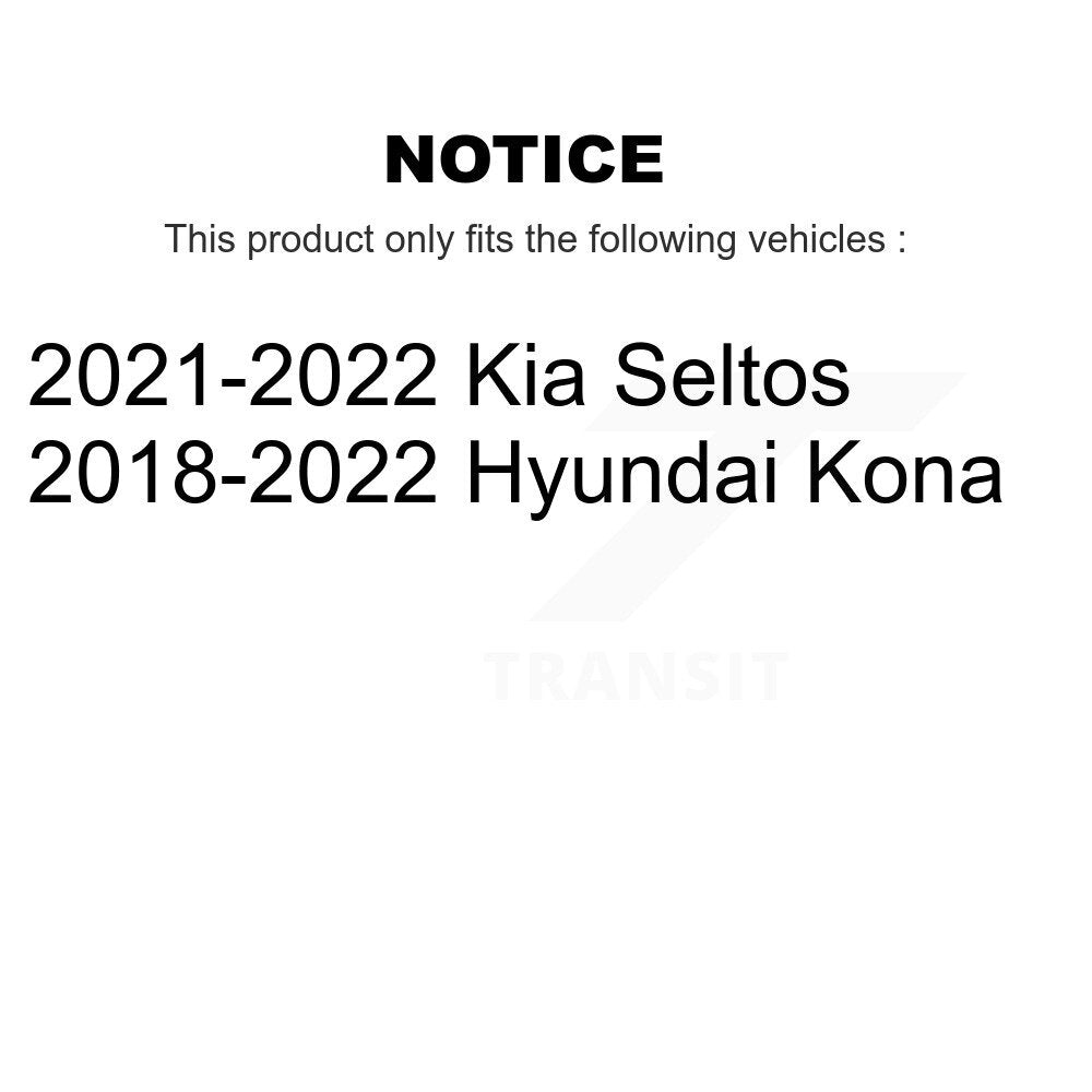 Front Wheel Bearing Hub Assembly 70-KH5000 For Hyundai Kona Kia Seltos