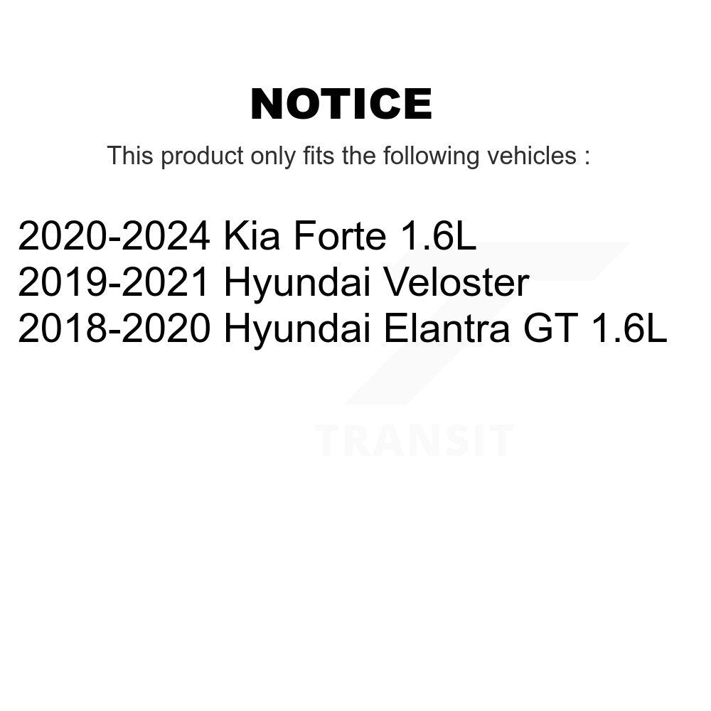Rear Wheel Bearing Hub Assembly 70-KH5003 For Kia Forte Hyundai Elantra GT Veloster