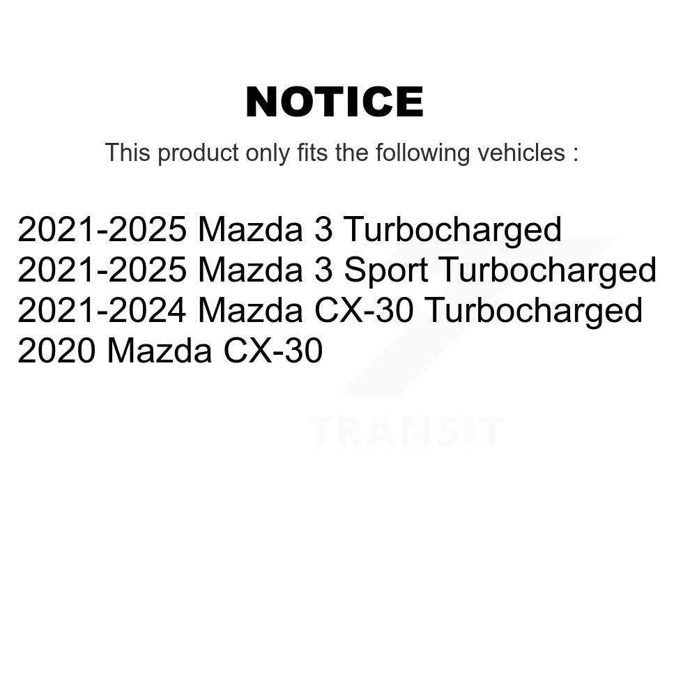 Front Wheel Bearing Hub Assembly 70-KH8000 For Mazda 3 CX-30 Sport