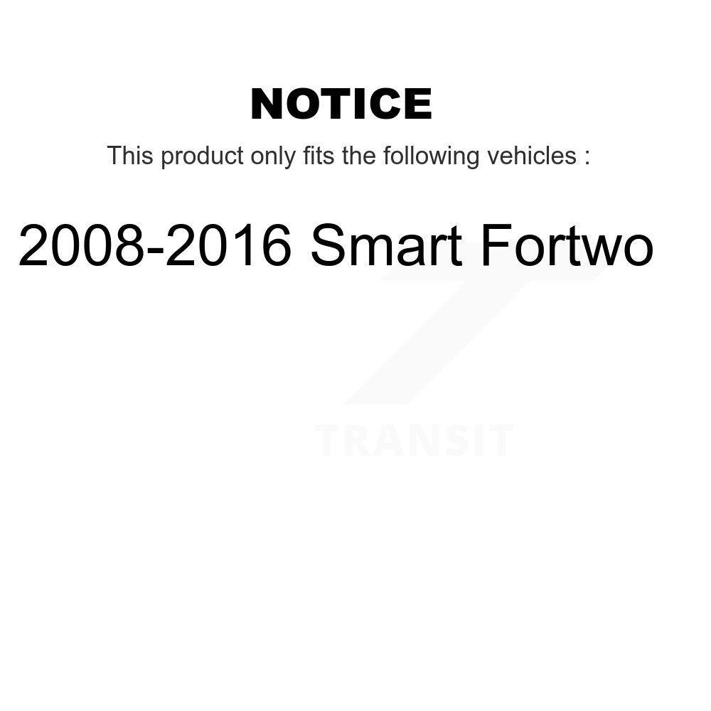 Front Wheel Hub Repair Kit 70-KH8802 For 2008-2016 Smart Fortwo